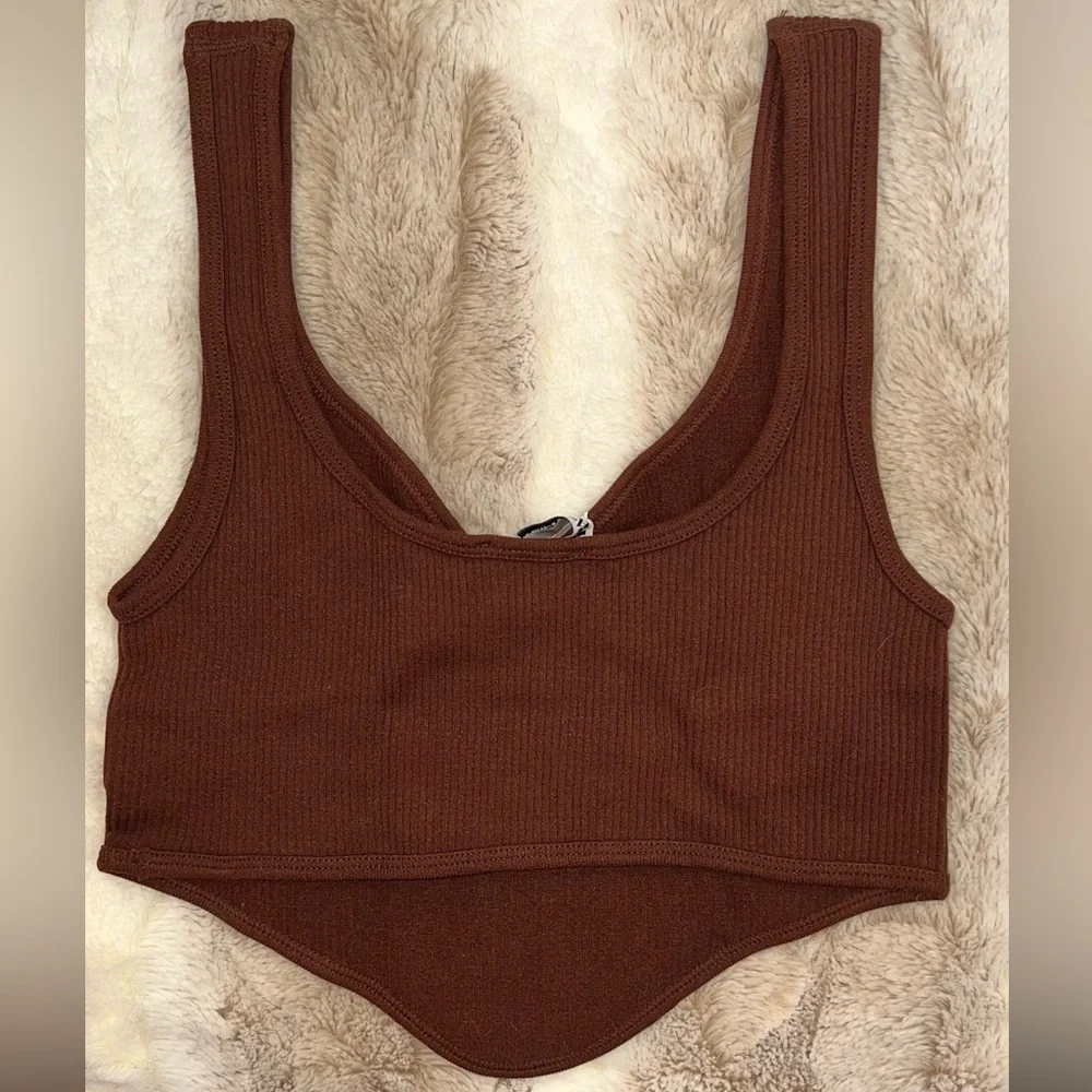 Zara bustier crop top - Picture 2 of 3